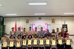 Resmi Purna! Angkatan XIII Saka Bhayangkara Seyegan Tinggalkan Jejak Pengabdian